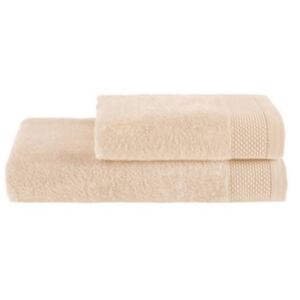 Dárková sada ručník a osuška BAMBOO Světle žlutá, 500 gr / m², Bambusové vlákno - 40% bambus / 60% výběrová bavlna