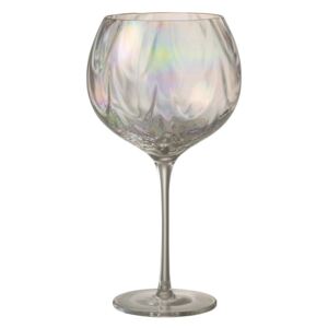 Duhová sklenička na víno Oil transparent - Ø 11*21 cm