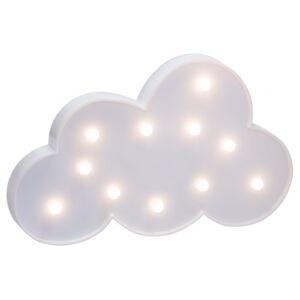 LED lampa pro dětský mrak, šedá, LED