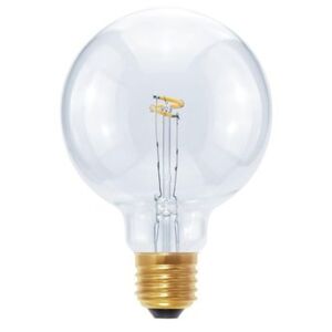 SEGULA LED Globe 95 Curved Point 2.7W(7W) / E27 / 70lm / 2200K / stmívatelné / B (50166-S) - Segula LED žárovka 50166 230 V, E27, 2.7 W = 7 W, teplá bílá, A+ (A++ - E)