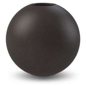 COOEE Design Váza Ball Black - 20 cm