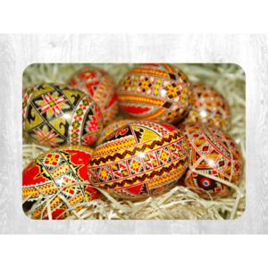 Velikonoční prostírání-015, Vajíčka