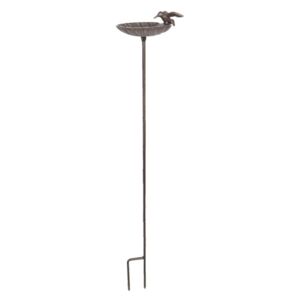 Železné krmítko pro ptactvo Clayre & Eef, výška 100 cm