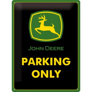 Nostalgic Art Plechová cedule: John Deere Parking Only - 40x30 cm