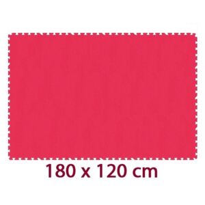 MALÝ GÉNIUS Pěnový koberec MAXI 24, 8mm (červený)