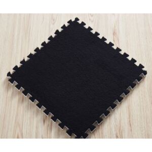 Puzzle kobereček - 6 ks - černý