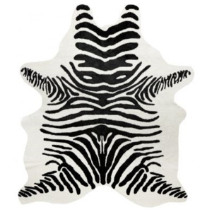 Umělá hovězí kůže Zebra 185x160 cm