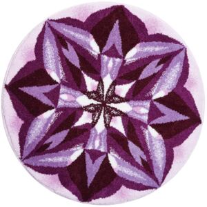 GRUND Mandala předložka SMYSLUPLNOST fialová kruh 60 cm
