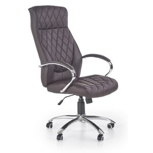 MAXMAX Kancelářská židle HILTON hnědá