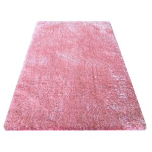 Moderní koberec SHAGGY MERLIN - růžový