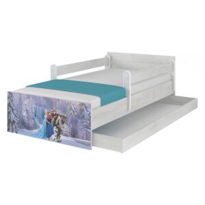 SKLADEM: Dětská postel MAX bez šuplíku Disney - FROZEN II 160x80 cm