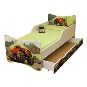 Dětská postel se šuplíkem 160x70 cm - AUTO