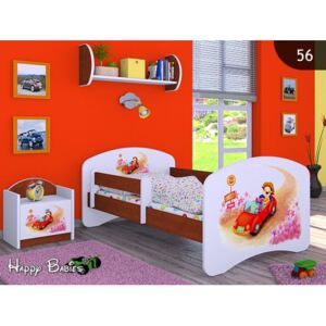 Dětská postel bez šuplíku 160x80cm ZPÍVAJÍCÍ AUTO - kalvados