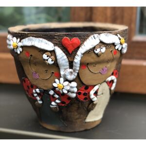Keramika Javorník Květináč - berušky