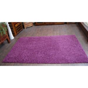 Kusový koberec SHAGGY – fialový