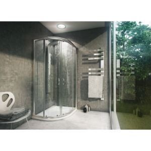 Sprchový kout IMPULS SLIM 80x100 cm s vaničkou