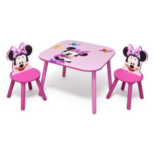 Dětský stůl s židlemi myška Minnie II