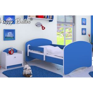 Dětská postel 180x90 cm - TMAVĚ MODRÁ