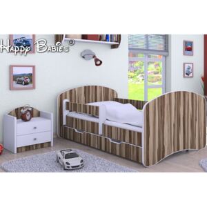 Dětská postel se šuplíkem 180x90 cm - OŘECH BALTIMORE