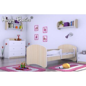 Dětská postel 180x90 cm - MLÉČNÝ DUB