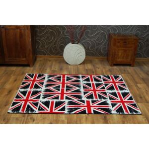 MAXMAX Moderní koberec UK FLAG tmavý