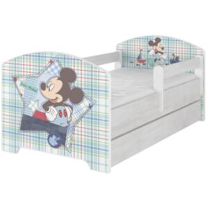 Dětská postel Disney - MICKEY MOUSE 140x70 cm