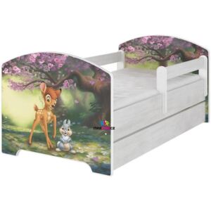 Dětská postel Disney - BAMBI NATURAL 160x80 cm