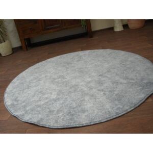 Kulatý koberec SERENADE - šedý
