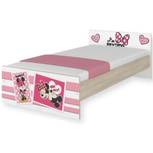 Dětská postel MAX bez šuplíku Disney - MINNIE II 160x80 cm