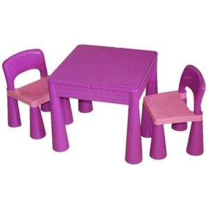 Dětský stůl se židličkami MAMUT - fialový
