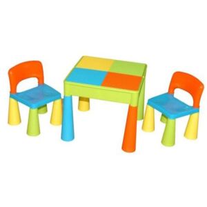 Dětský stůl se židličkami MAMUT - barevný