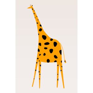 Ilustrace Cute Giraffe, Kubistika