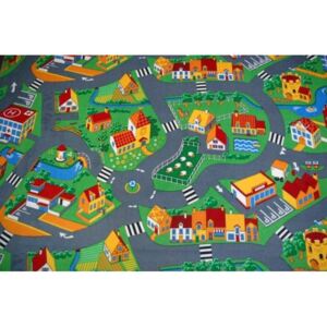 Dětský koberec VESNIČKA soft multicolor