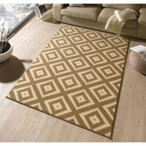 Kusový koberec Hamla Classic - hnědý