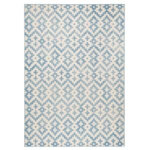 Kusový koberec Capri Duo - modrý