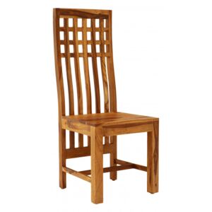 Židle Gani z indického masivu palisandr Tmavě medová