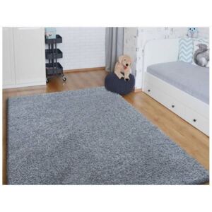 Moderní kusový koberec SHAGGY COLOR - šedý