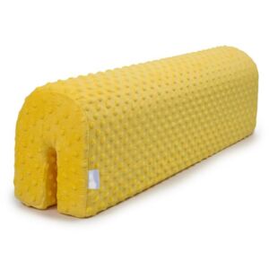 Chránič na dětskou postel MINKY - žlutý