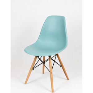 Kuchyňská designová židle MODELINO - tyrkysová