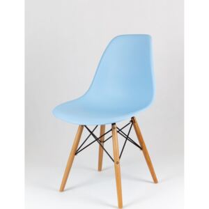 Kuchyňská designová židle MODELINO - nebesky modrá