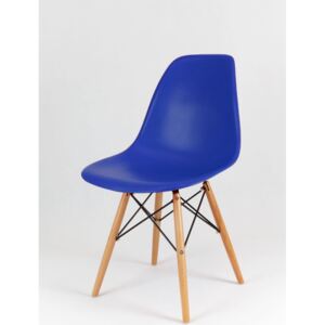Kuchyňská designová židle MODELINO - tmavě modrá