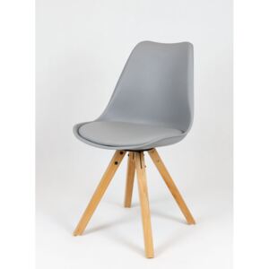 Designová židle NEAPOL - šedá - TYP A
