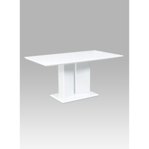 Autronic Jídelní stůl 160x90 cm, bílý mat HT-307 WT