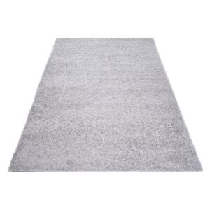 Moderní koberec SHAGGY PORTO - světle šedý