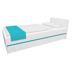 Dětská postel se šuplíkem - STARS 200x90 cm