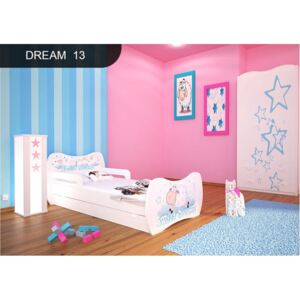 Dětská postel se šuplíkem 140x70cm OVEČKA SWEET DREAMS + matrace ZDARMA!