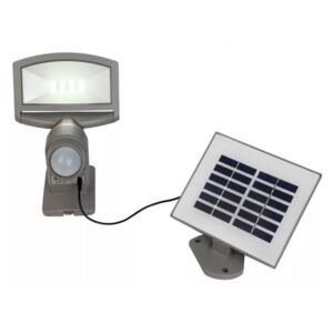 Venkovní solární LED nástěnné osvětlení s čidlem SUNSHINE, 3,2W, denní bílá, IP44 Lutec SUNSHINE 6901601000