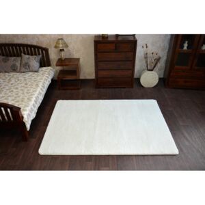 Kusový koberec SHAGGY MINI - bílý