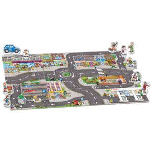 Puzzle Silnice město - 15 dílků