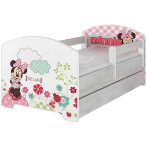 SKLADEM: Dětská postel Disney - MYŠKA MINNIE 140x70 cm